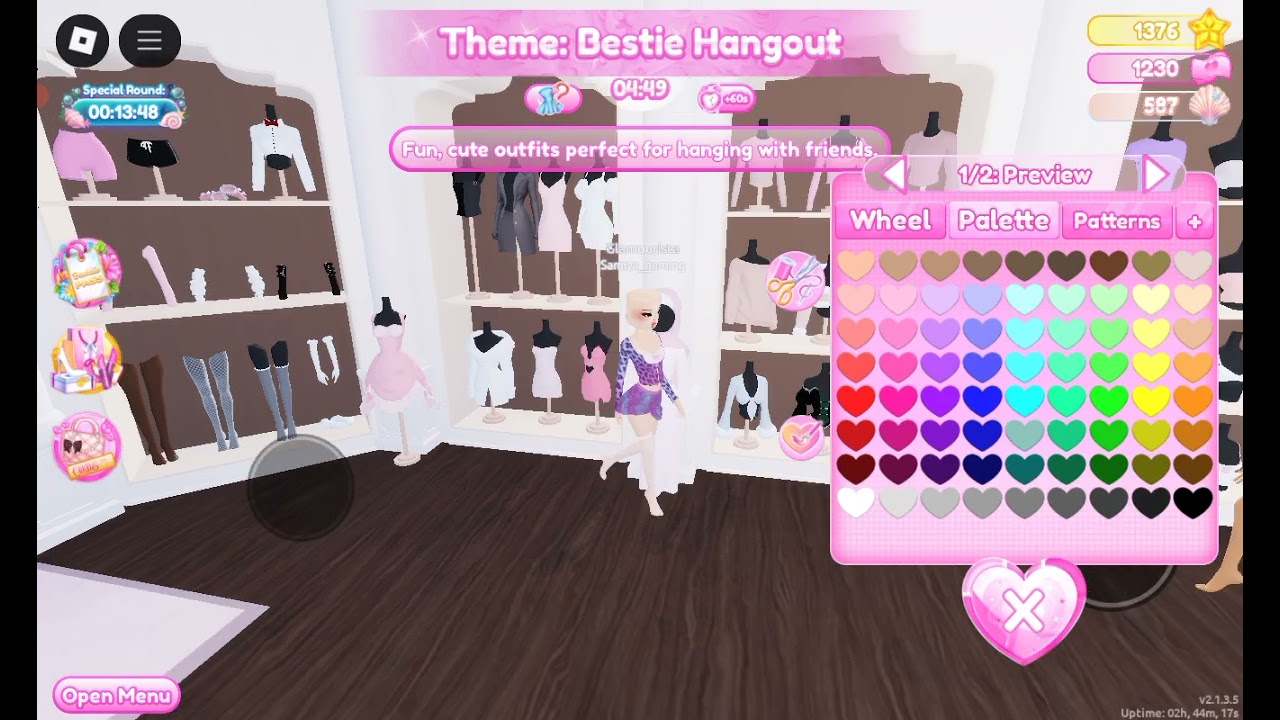 Dress to impress summer update gameplay #viral #trend #roblox 