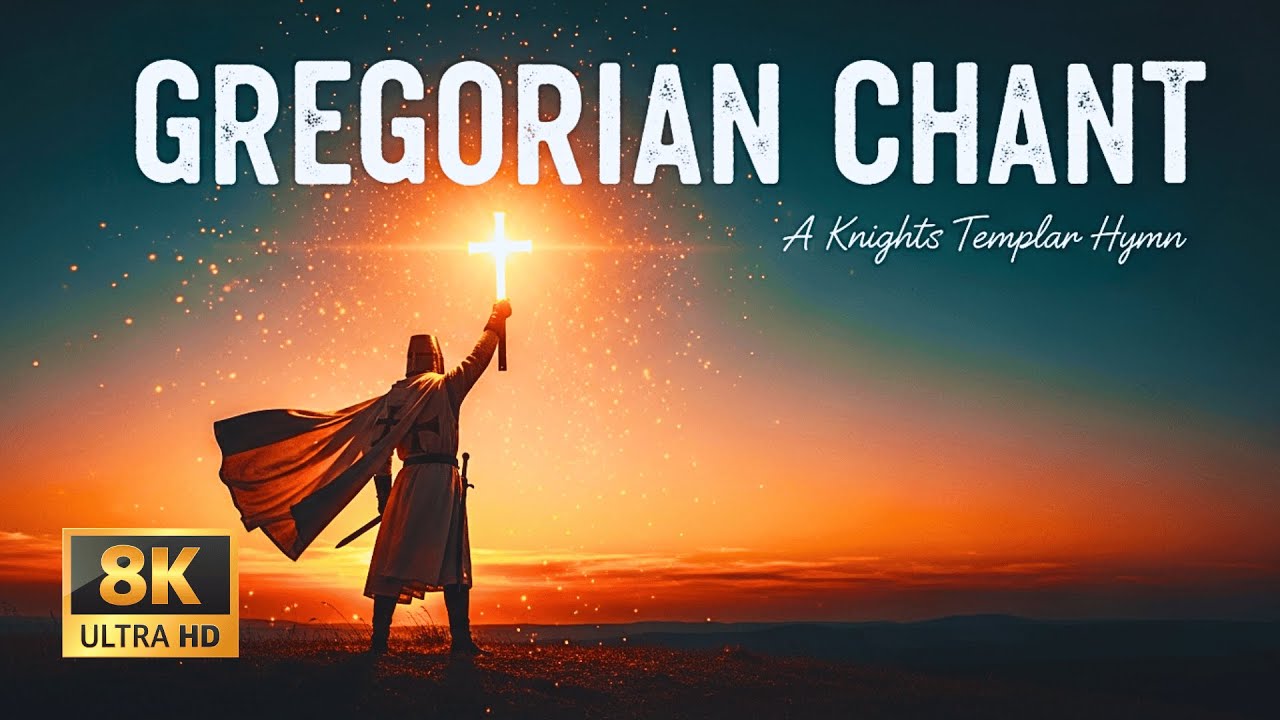 Gregorian Chant for Holy Courage ⛨ Templar Hymn of Strength | Faith, Devotion, and Inner Peace