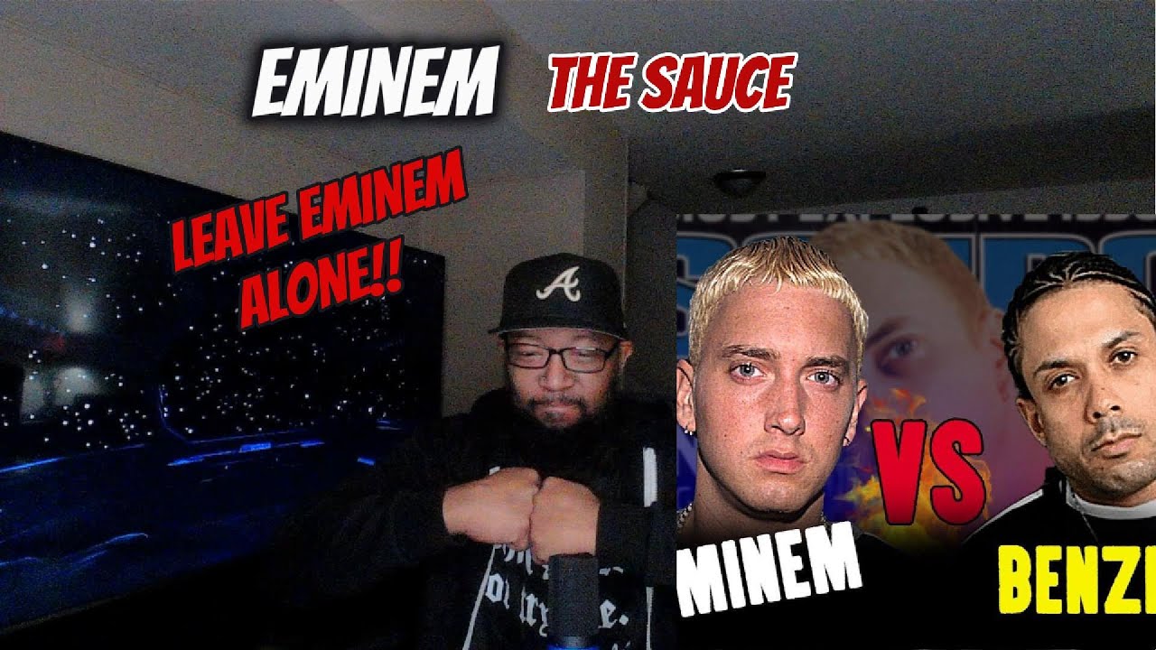 Please leave this man alone!-Eminem - The Sauce :Benzino Diss  Reaction