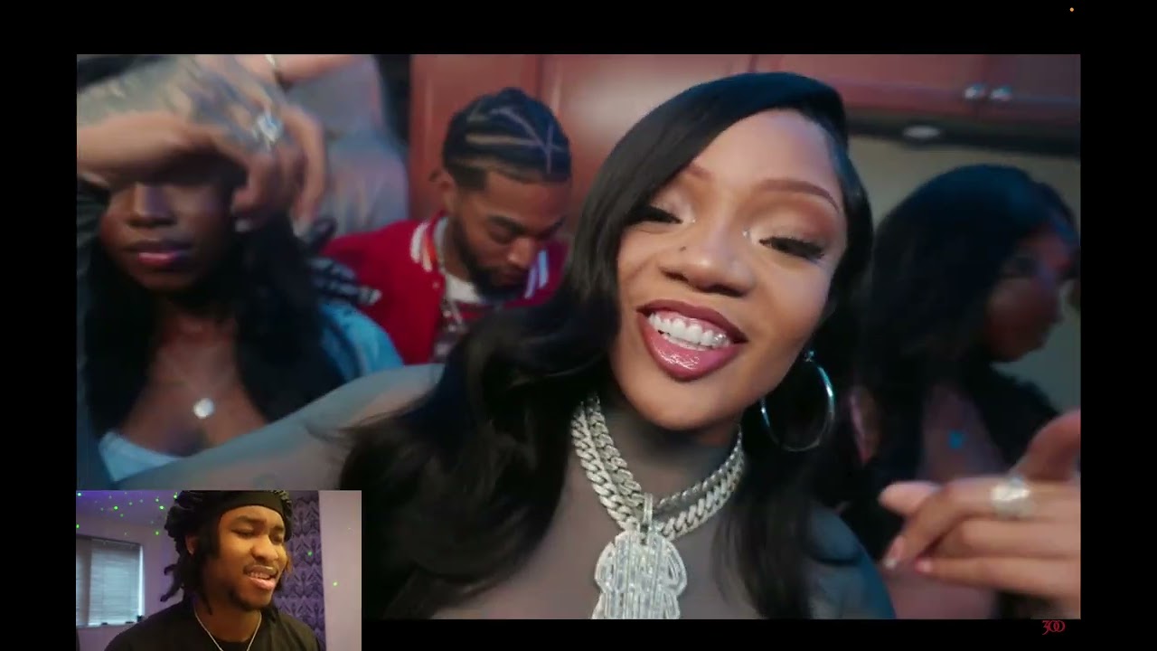 OMB peezy - Lay Down remix featuring Glorilla (official music video reaction)