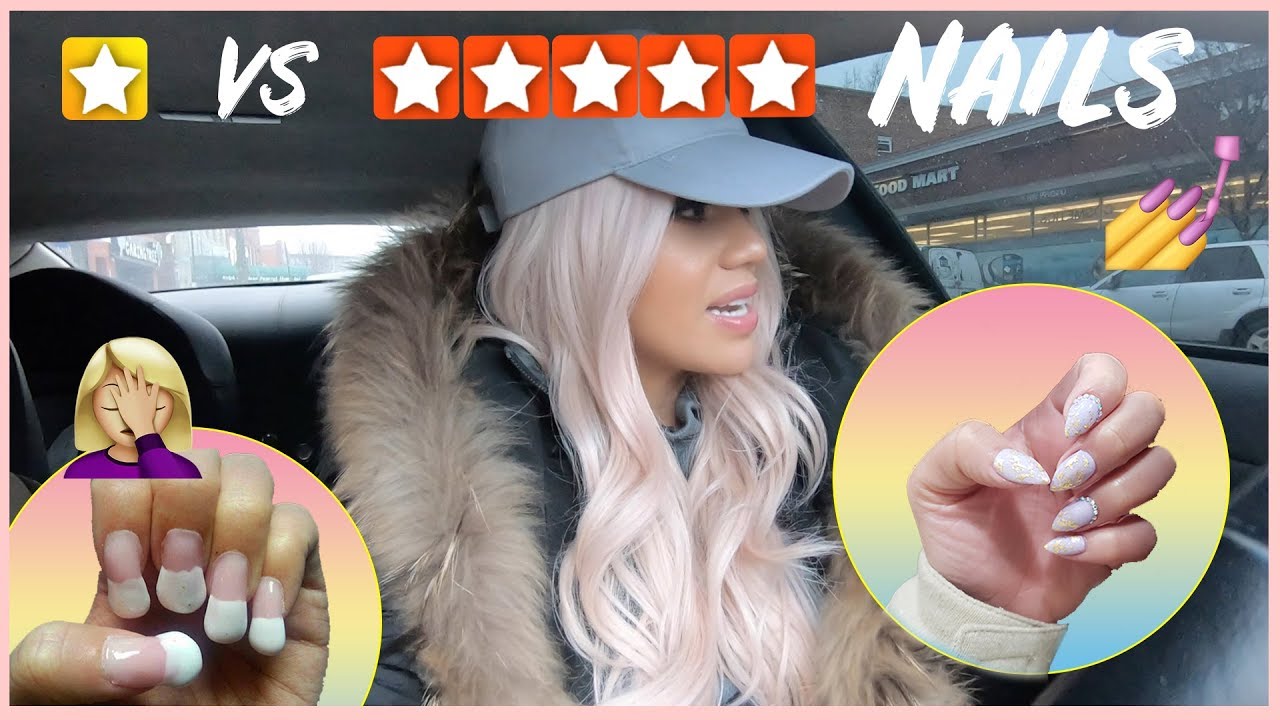 WORST RATED NAIL SALON IN MY CITY| I GOT KICKED OUT!!! 😱