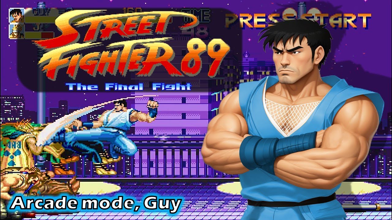 Street Fighter '89: The Final Fight v3.5 - Guy full gameplay [OpenBOR]
