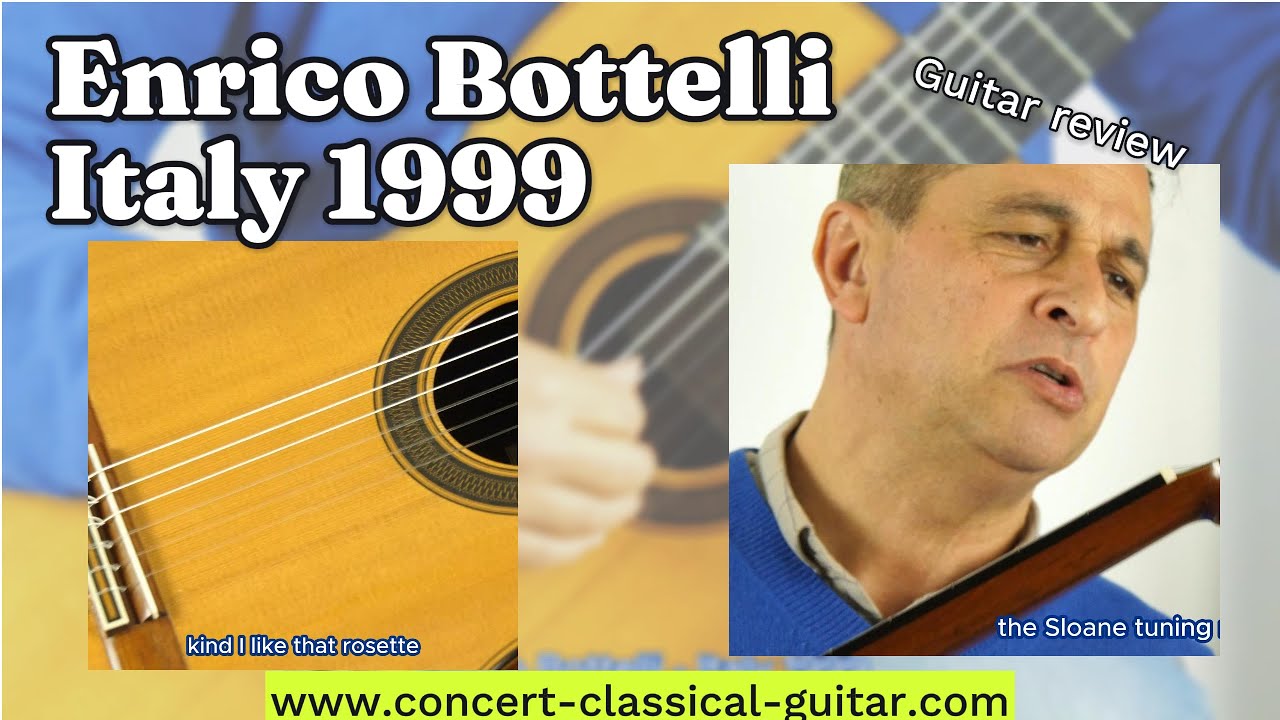 Guitar review Enrico Bottelli -  1999 www.concert-classical-guitar.com