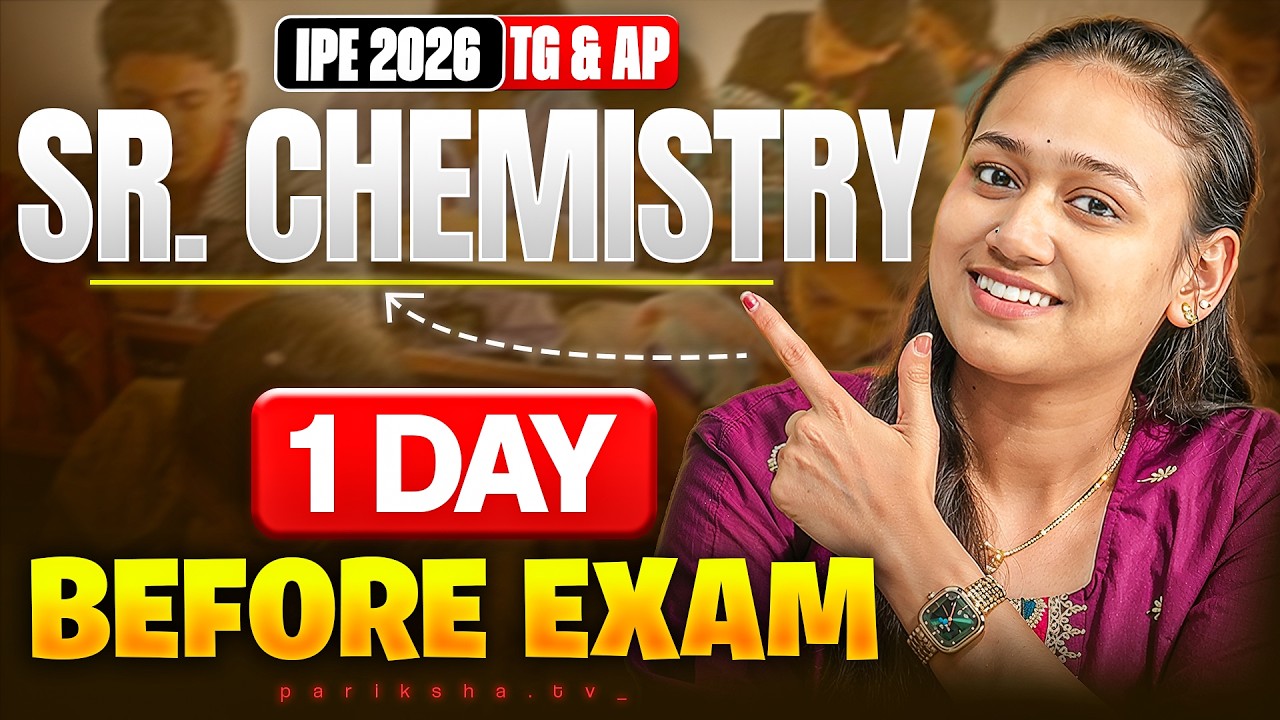 AP & TS Inter 2nd Year Chemistry Imp Questions 2026 | Sr Chemistry 60/60 Strategy | IPE Chemistry
