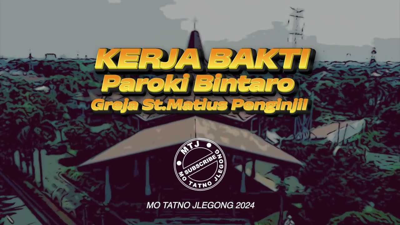 KERJA BAKTI JELANG NATAL DI PAROKI BINTARO
