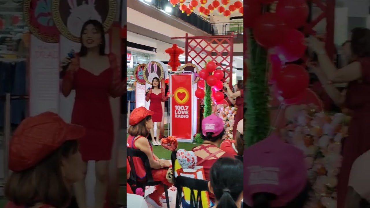 Marian (Radio DJ Honey Bee) singing 