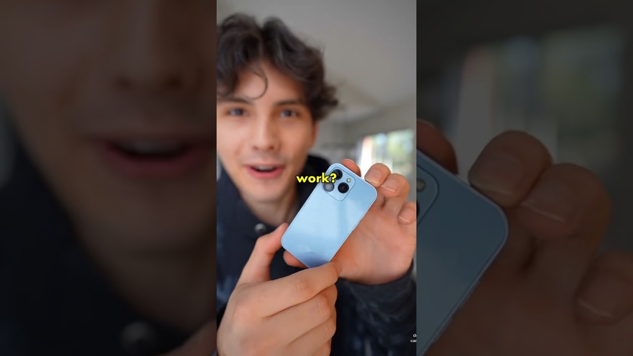 Is the mini phone a scam?🤔#miniphone