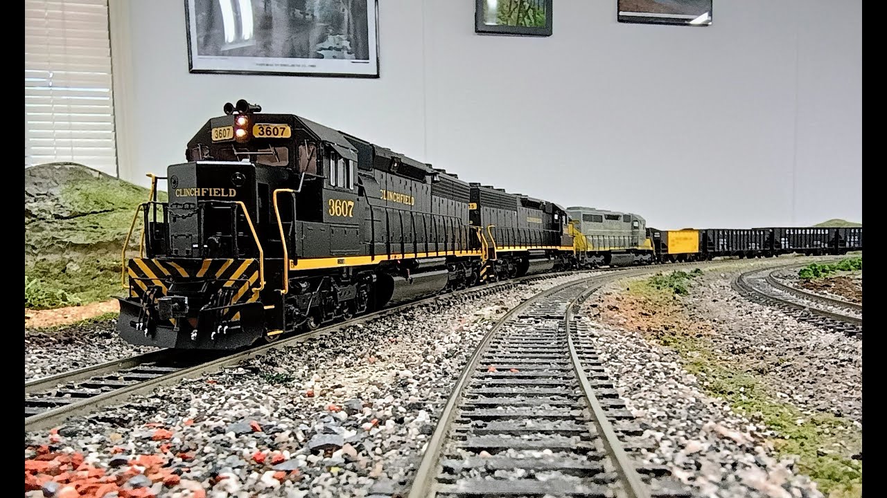 Running Some Trains at the Lonesome Pine Model Railroad Club in Appalachia, VA on 9/20/25!