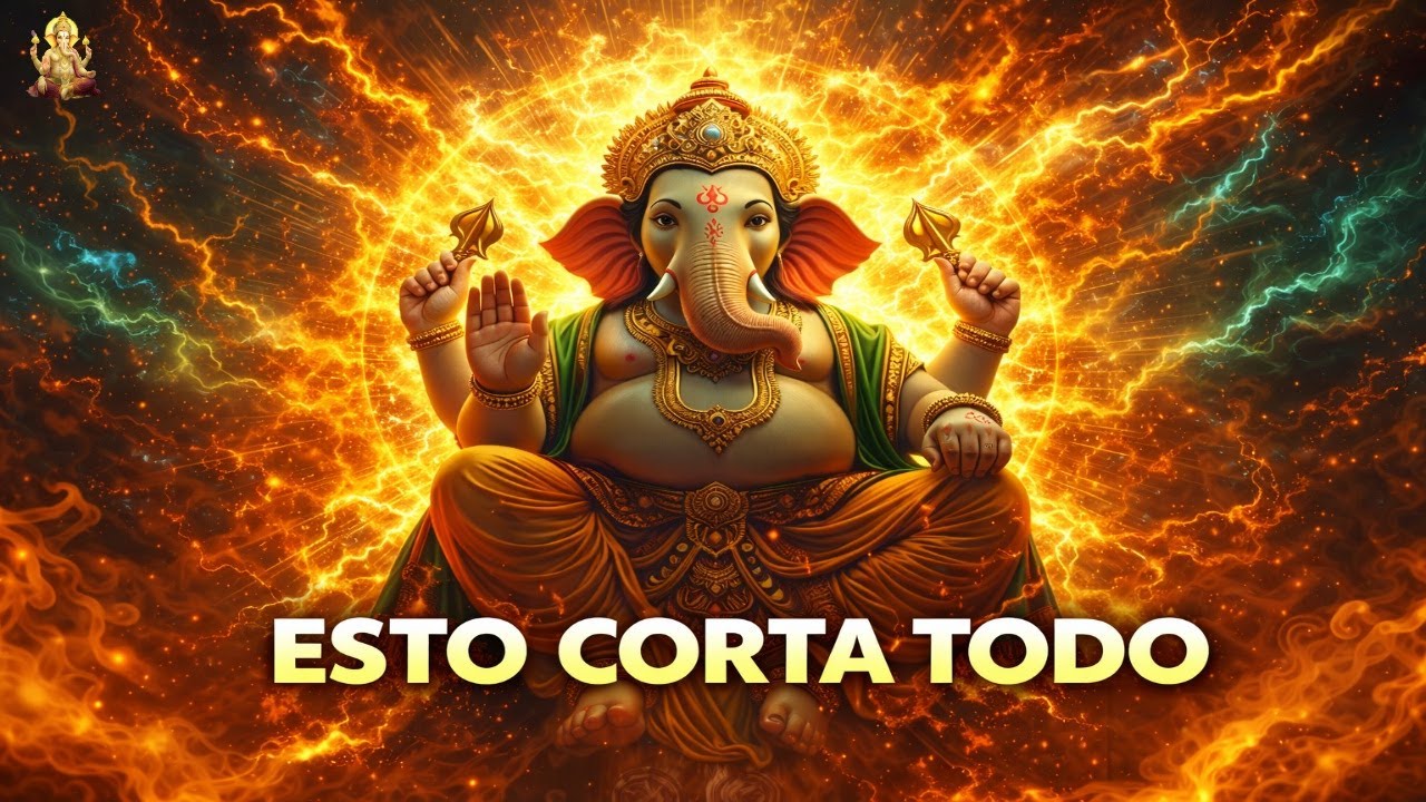 ESTE MANTRA ROMPE BLOQUEOS INVISIBLES 🕉️ GANESHA ACTÚA AHORA | Mantra Sagrado