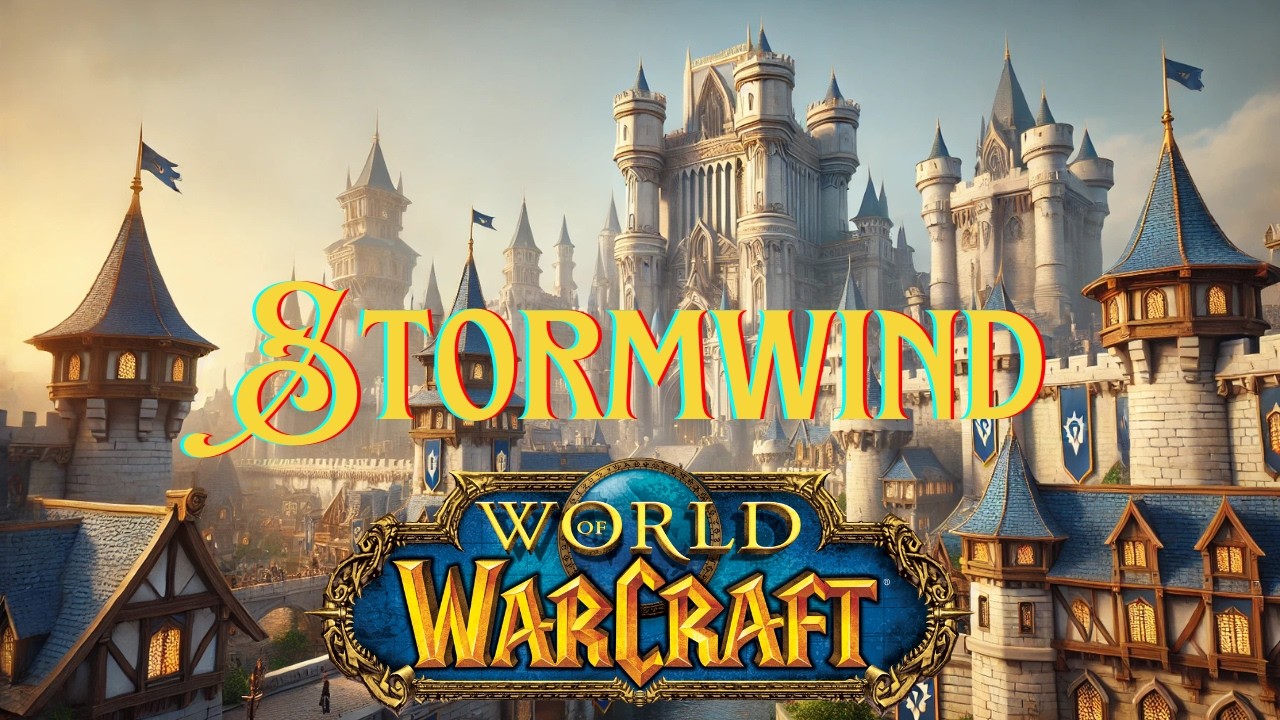 Stormwind music and ambiance to relax, study, work or sleep. 1 hour