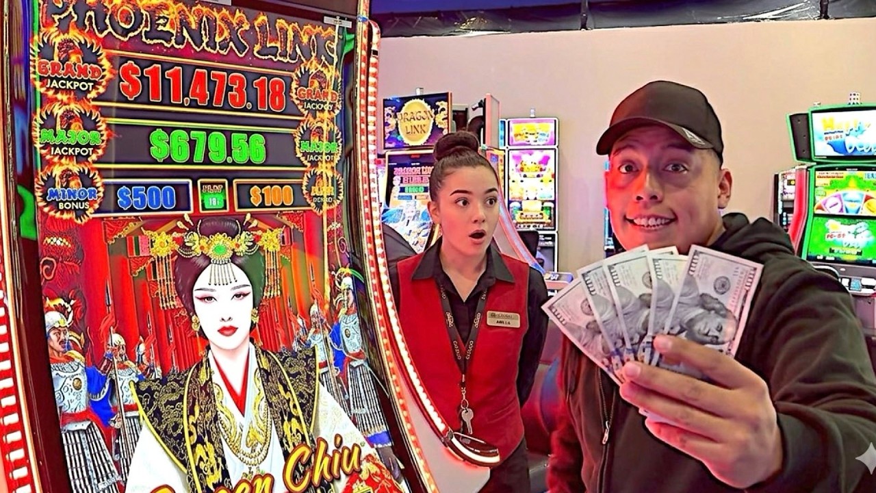 EMPECÉ CON $500! LE SAQUÉ El BONOS A CASI TODAS LAS MÁQUINAS DEL CASINO 🤯