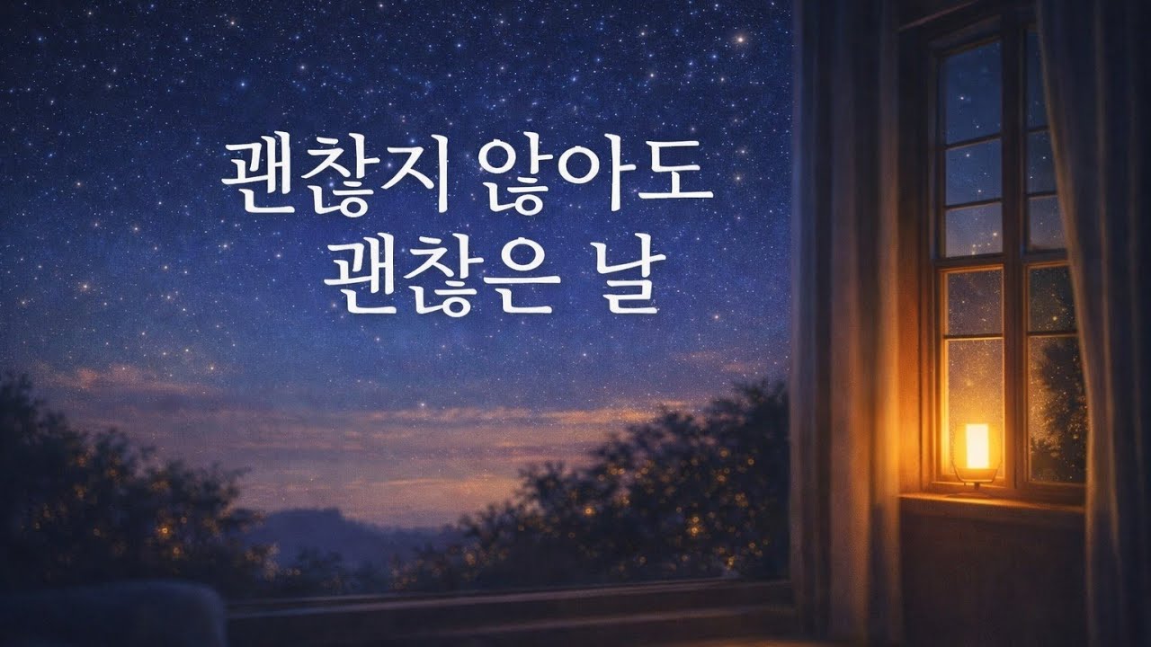 괜찮지 않아도 괜찮은 날｜지친 마음을 위한 위로(낭독)