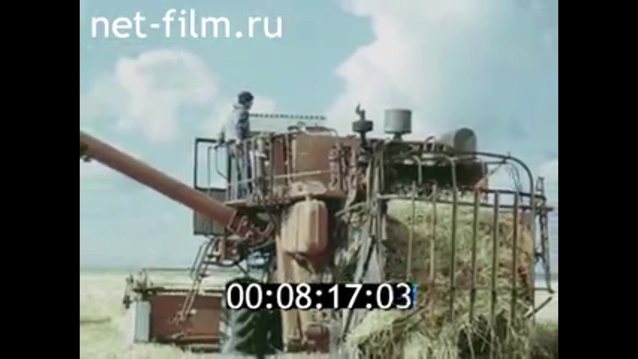 1988г. совхоз Назаровский. Вепрев А.Ф. Назаровский район  Красноярский край