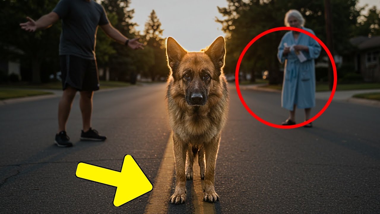 Sick K9 German Shepherd Chases After Man Begging to Be Rescued&mdash;Then Something Heartbreaking Happens