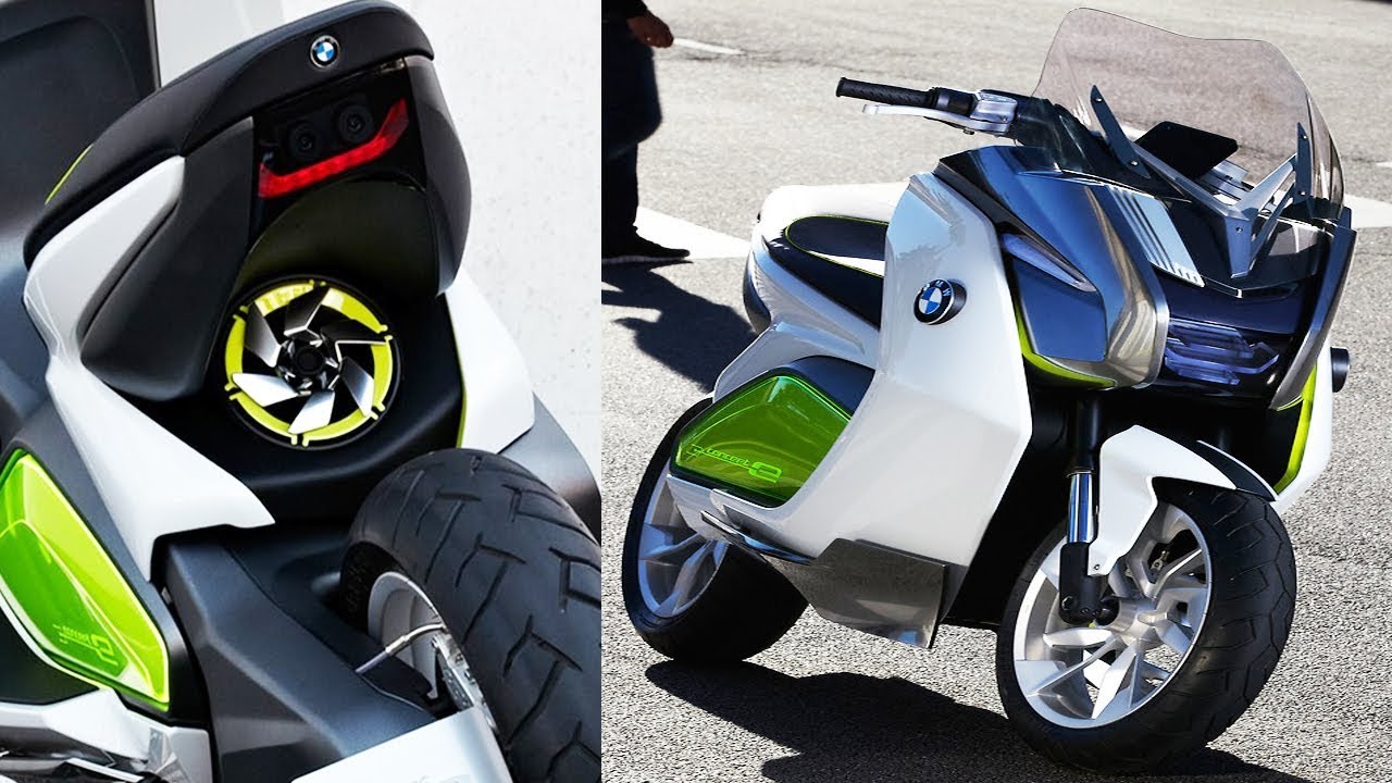 BMW Motorrad Concept E l BMW Scooter