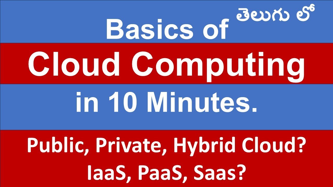 Cloud Computing 2025 | Everything You Need to Know in Telugu