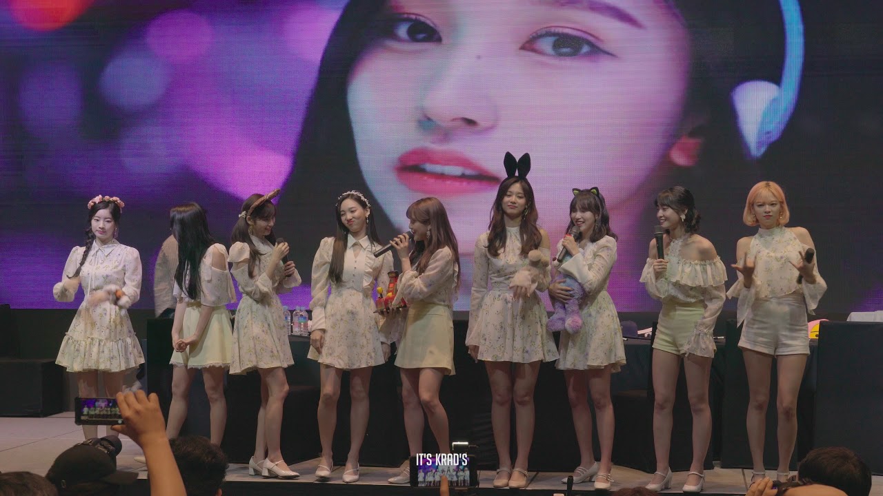 180421 트와이스 TWICE 여의도 팬사인회 - 사인회 종료