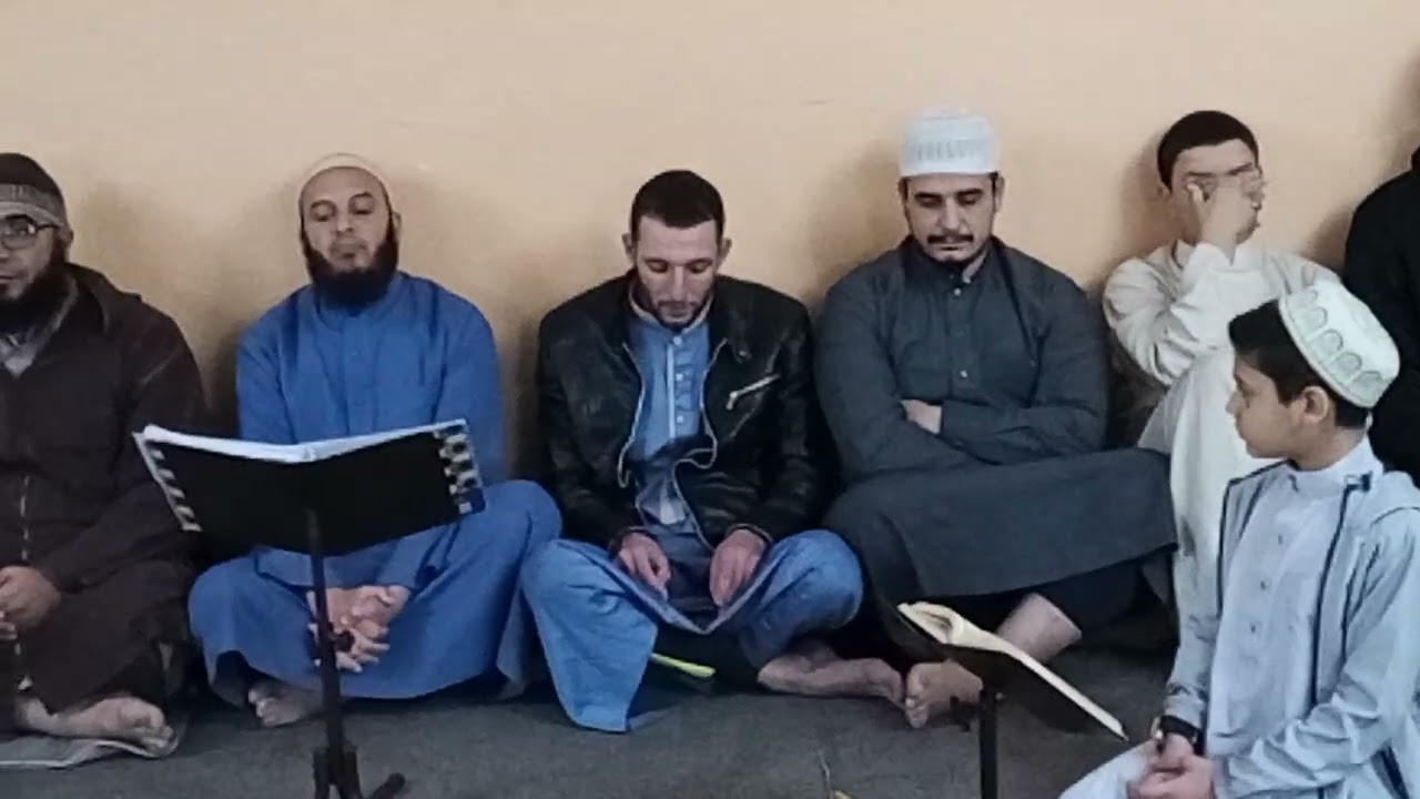 حفل ختم الطالبين ايهاب بوناب ويحي بوعنان لكتاب الله مسجد الاحسان قسنطينة