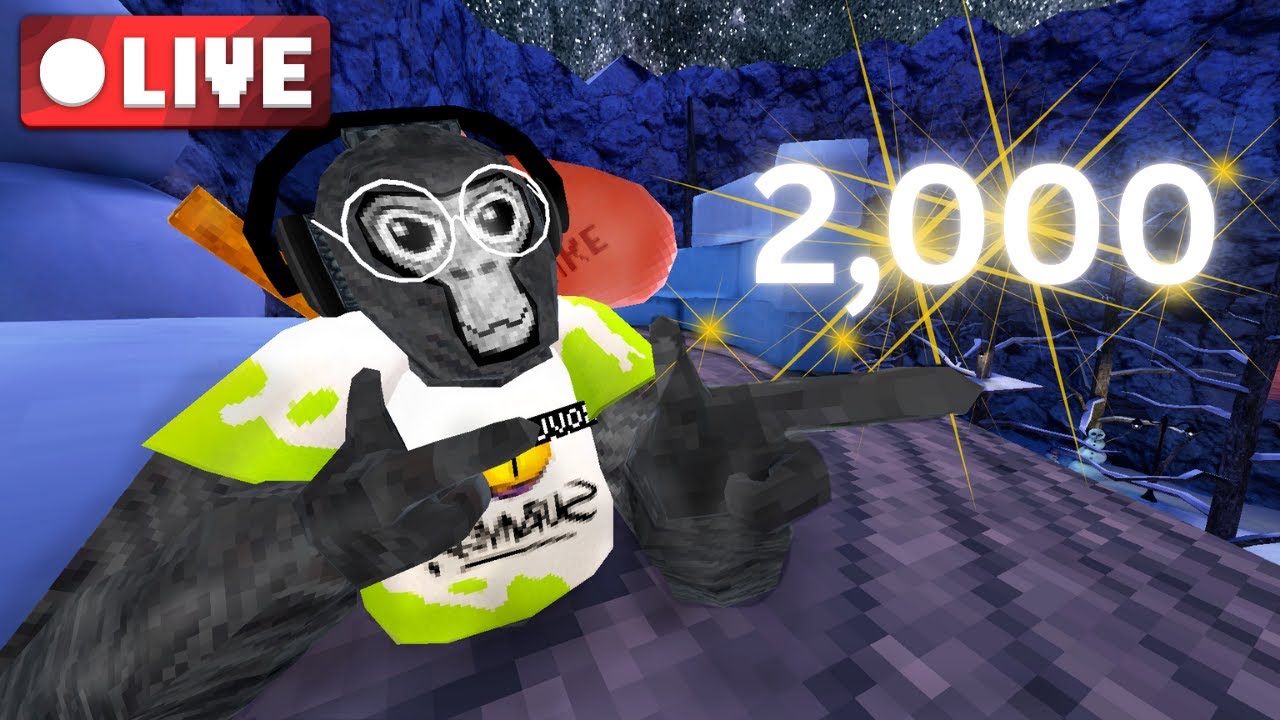 🔴GORILLA TAG LIVE (update)🔴 JOIN! #gorillatag