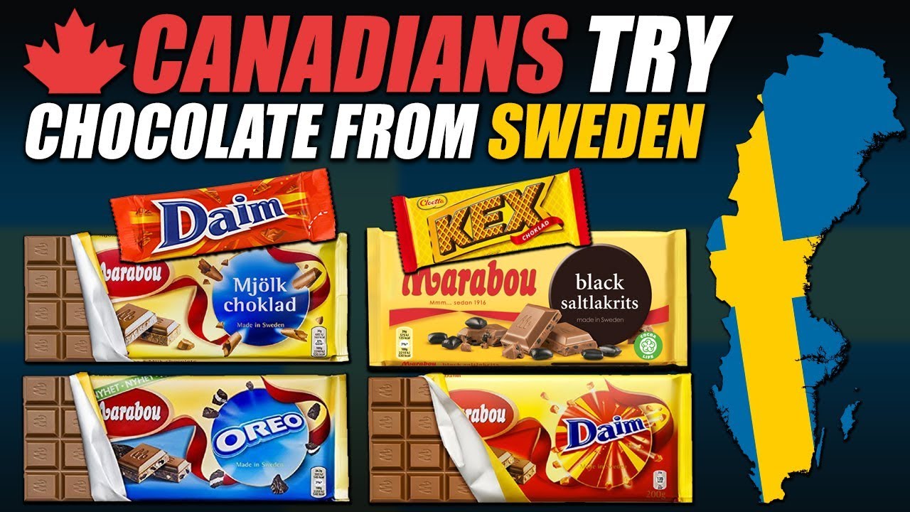 Canadians Try Chocolate From Sweden!