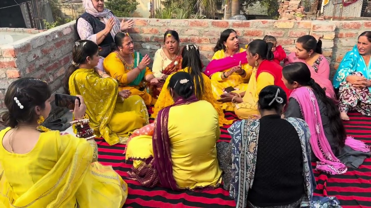 Mera hatha t lai mehndi// lady sangeet 