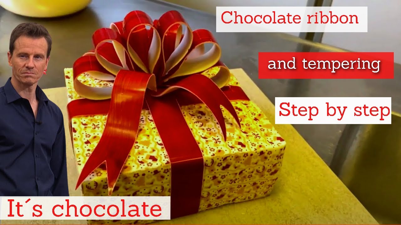 How to temper cocoa butter and chocolate for chocolate decorations