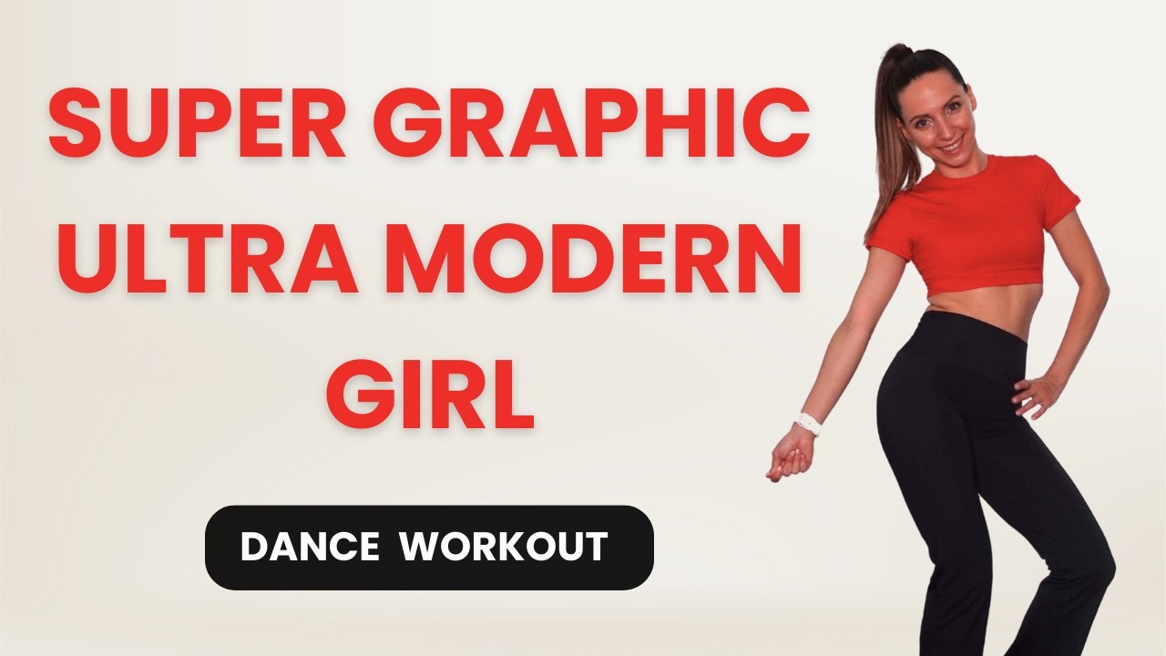 Dance Workout to Super Graphic Ultra Modern Girl by Chappell Roan | Cardio Dance Fitness