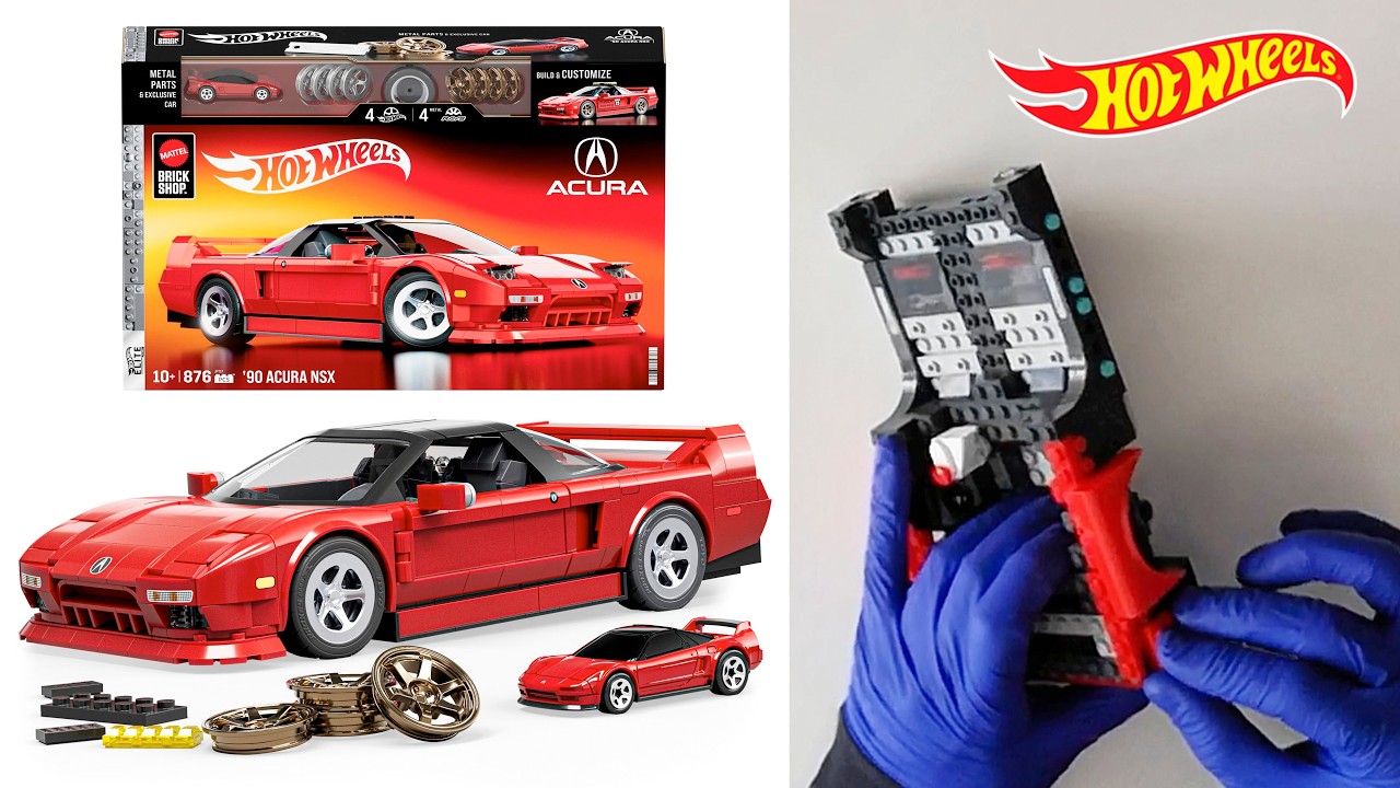 Build Hot Wheels ACURA NSX the best