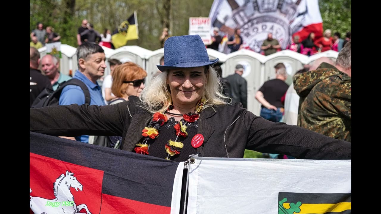 Vier Länderdemo in Porajów   Deutschland, Polen, Tschechien und Österreich am 01.Mai 2023
