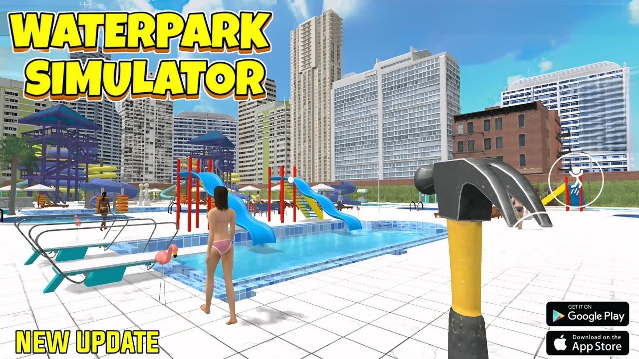 Симулятор владельца аквапарка (новое обновление) — игровой процесс для Android и iOS