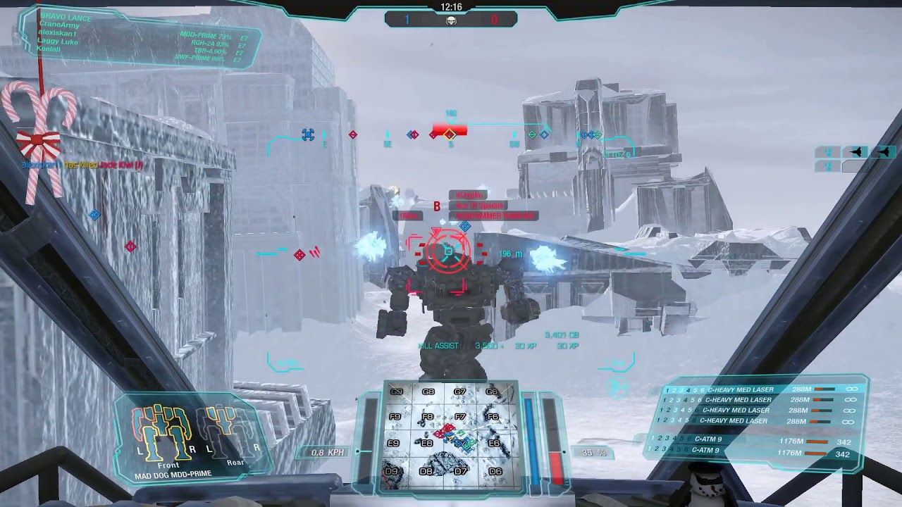 Carrion Comfort: Mad Dog, MDD-Prime (1000 Damage) - Solo Queue Frozen City Skirmish