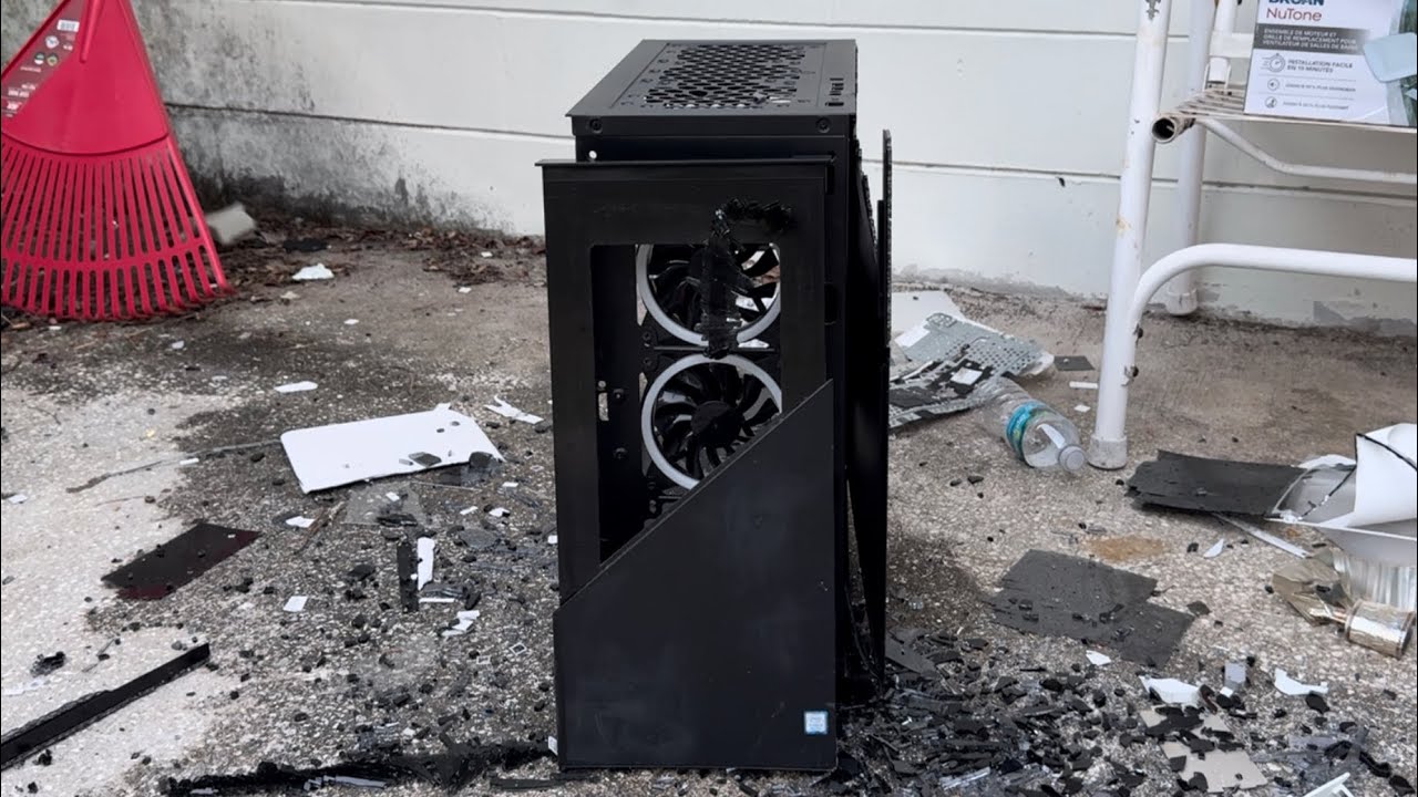 Smash CyberPowerPC Gaming Computer Case