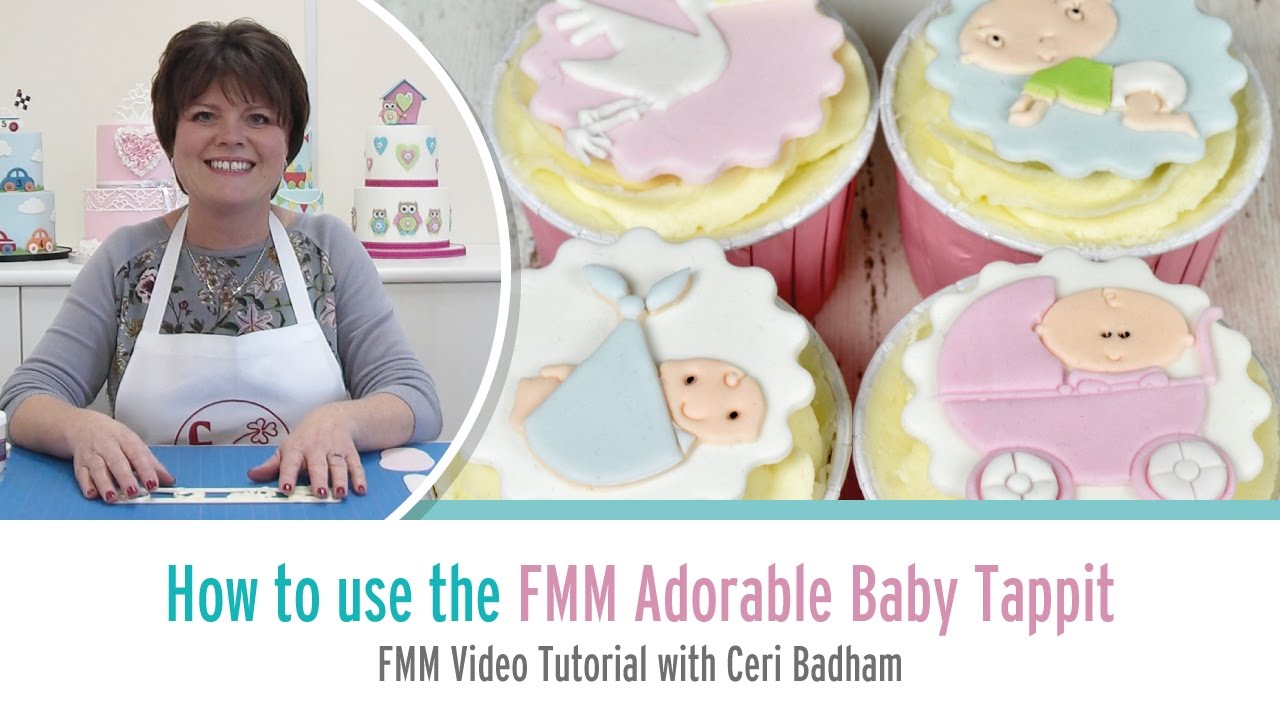 How to use the FMM Adorable Baby Motifs Tappit Cutter