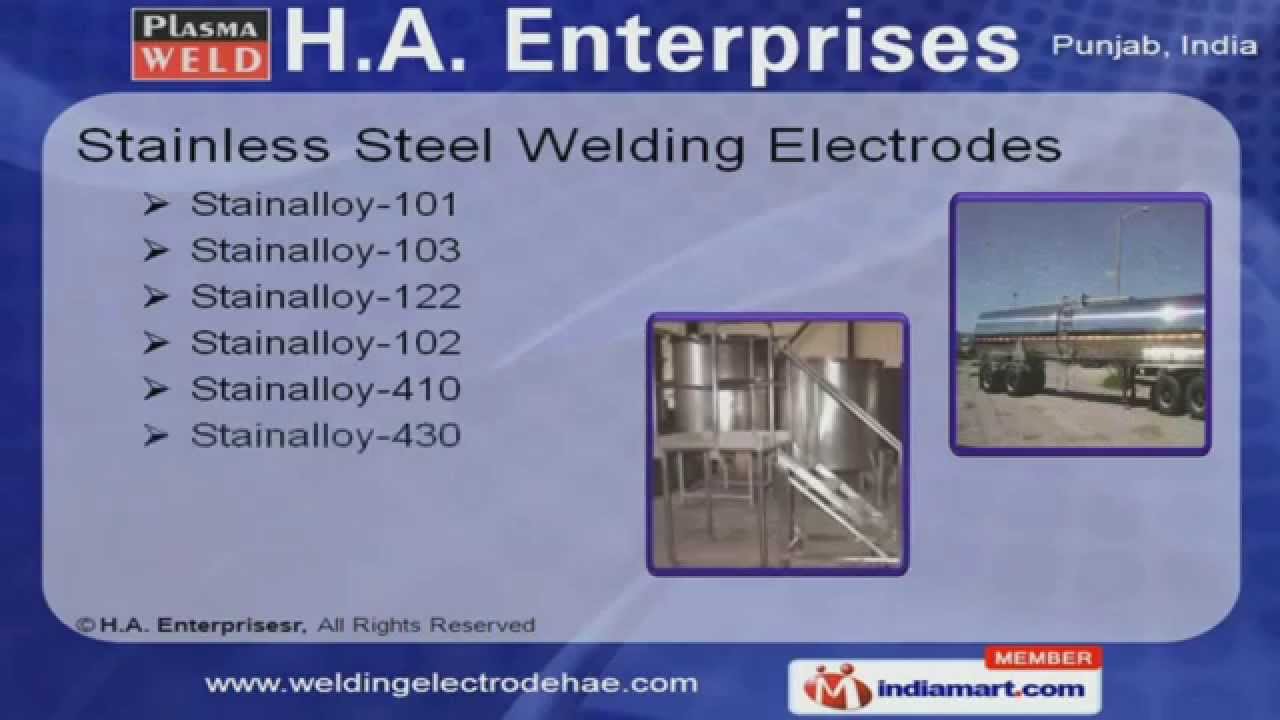 Alloy Steels Welding Electrodes by H.A. Enterprises Jalandhar