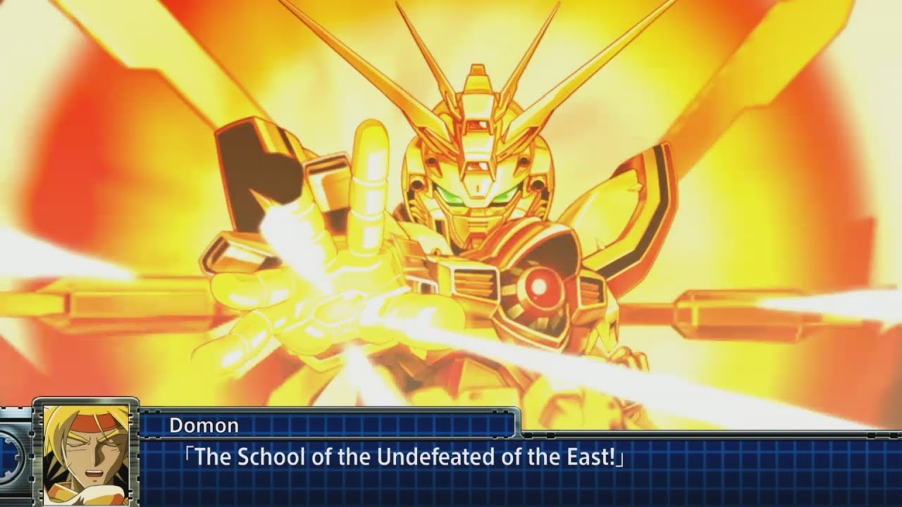 Super Robot Wars T - God Gundam Attacks