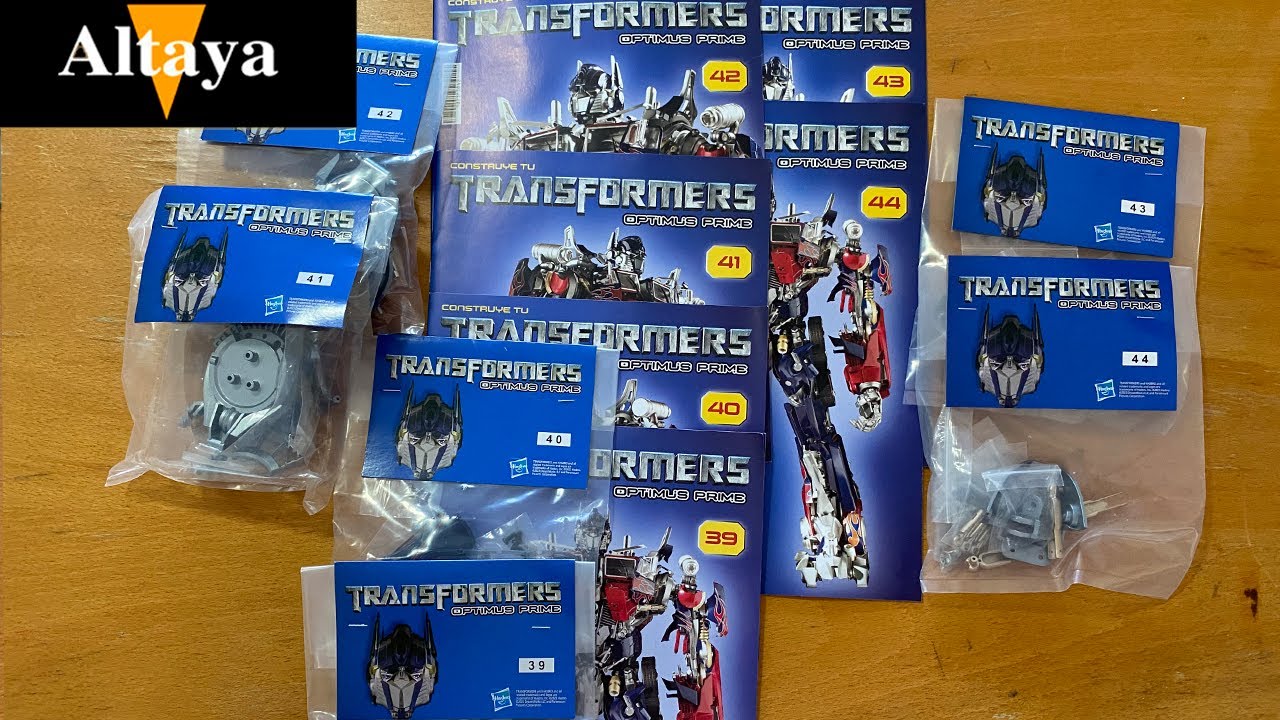 Optimus prime Fascículo 39, 40, 41, 42, 43 Y 44 de la colección altaya Planeta de agostini | EgeaFrz