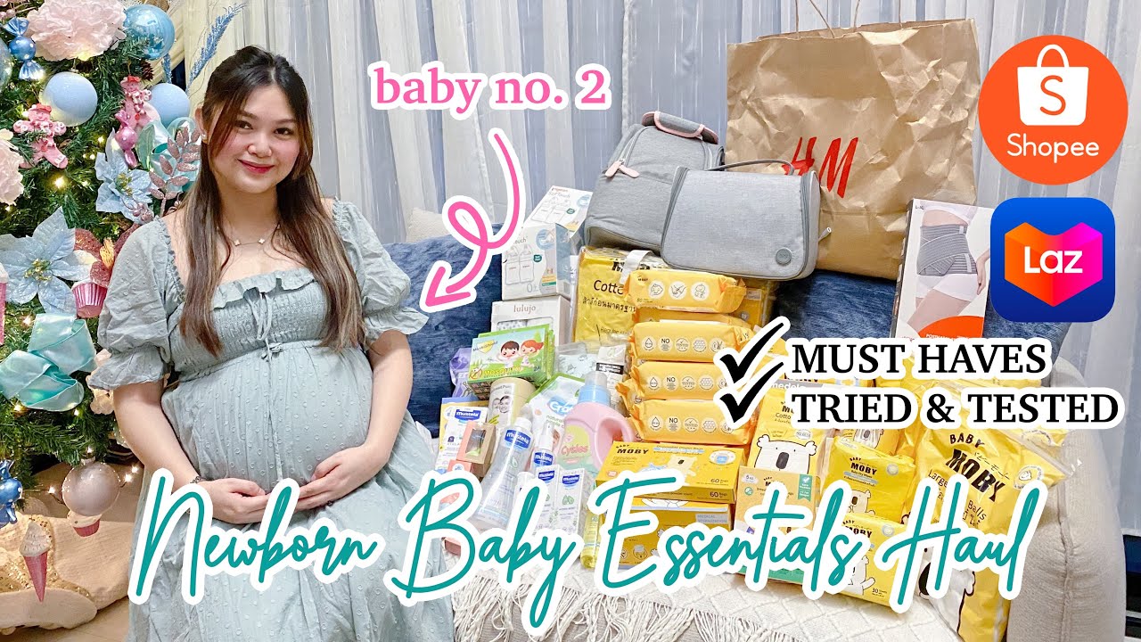 NEWBORN BABY HAUL ♡ | Baby Essentials | Junina Ador Dionisio