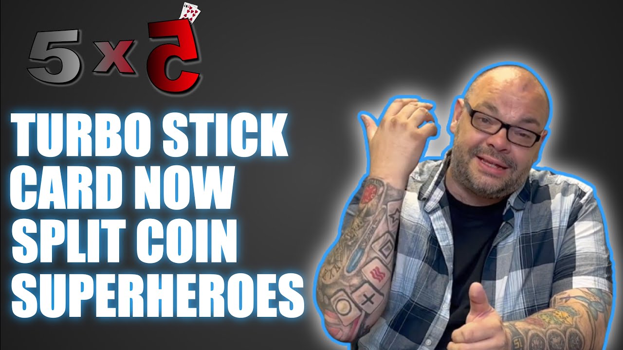 Turbo Stick, Richard Sanders, New Coin Concepts, Magic Apps, Card Now, Superheroes & More | 5x5