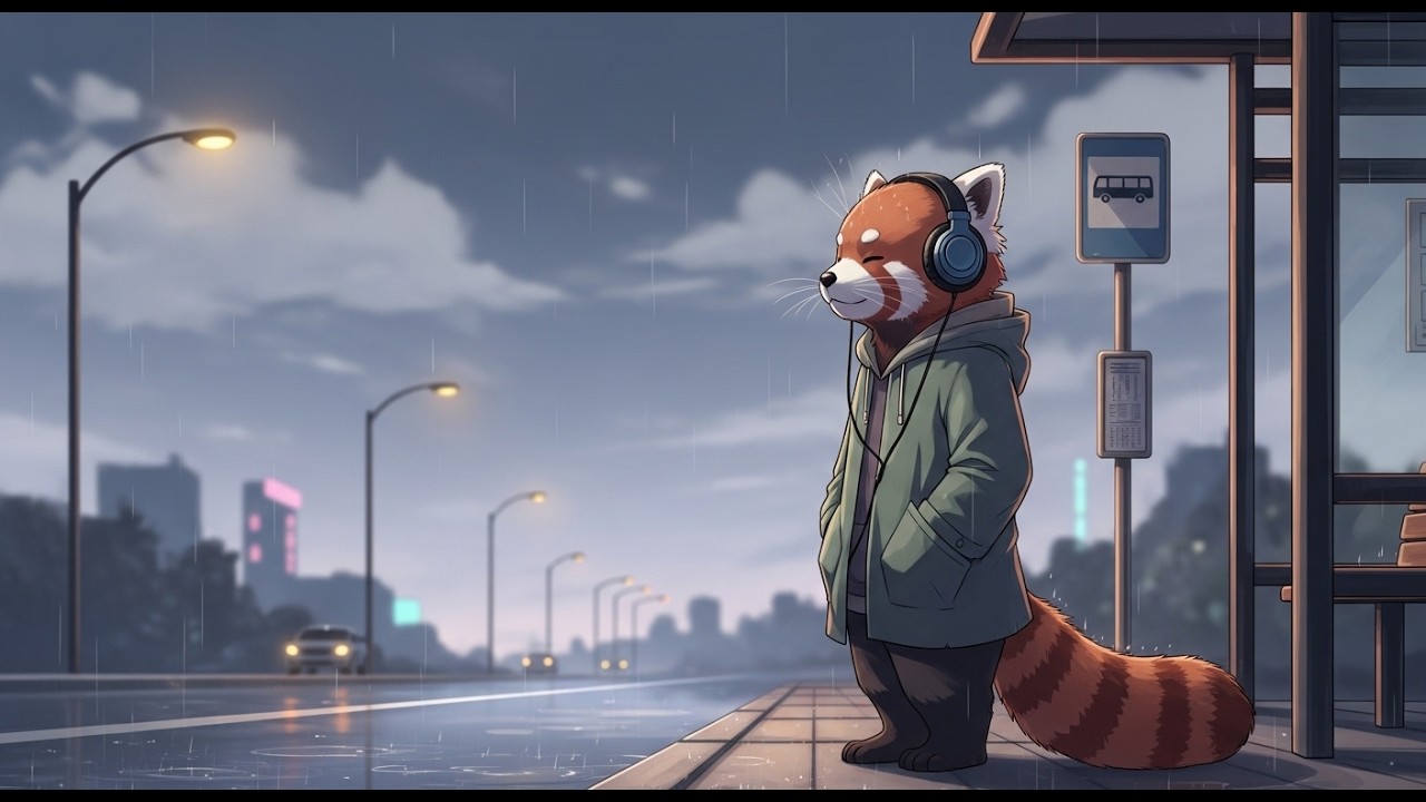 Red Panda Lofi – Rainy lofi beats to relax / study to