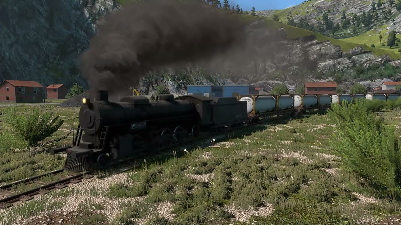 Derail Valley  S282  港口鎮至機械工廠鎮  中文