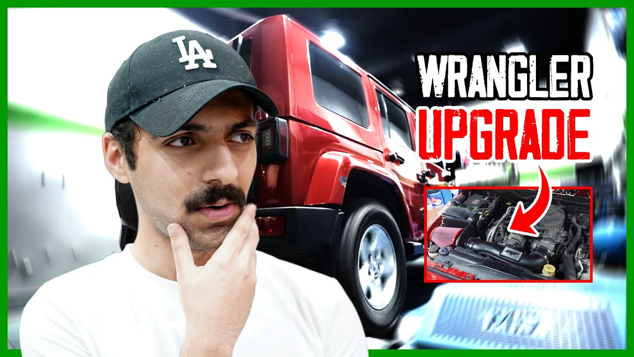 UGR Intake + Throttle Spacer = Instant Gains? | تجربة الداينو على Jeep Wrangler Dyno Test