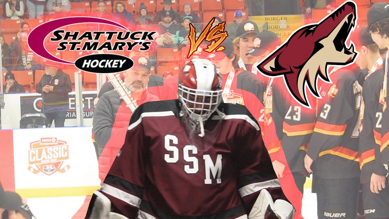 #1 Shattuck St Mary's VS Phoenix Jr Coyotes Circle K Classic Final!!