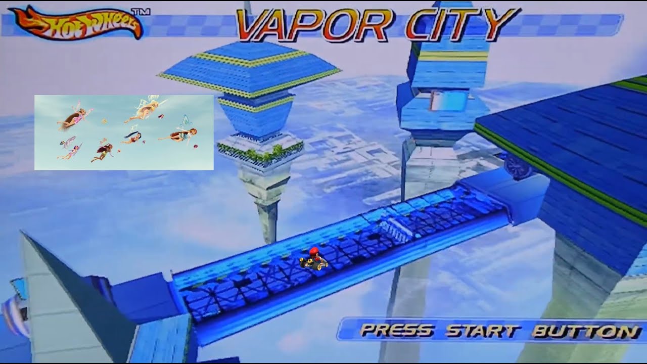 Hot Wheels World Race (PS2) Vapor City Introduction