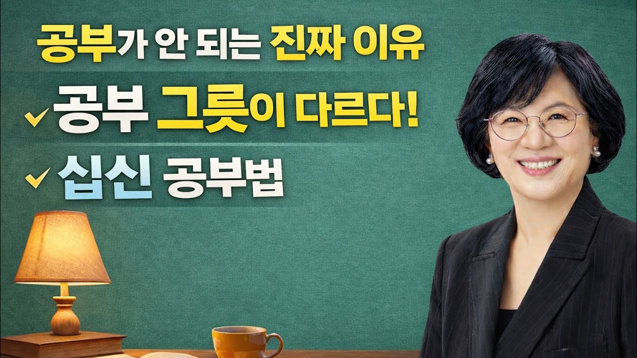 [육신 강의] 같이 공부해도 결과가 다른 이유(십신별 공부 전략)