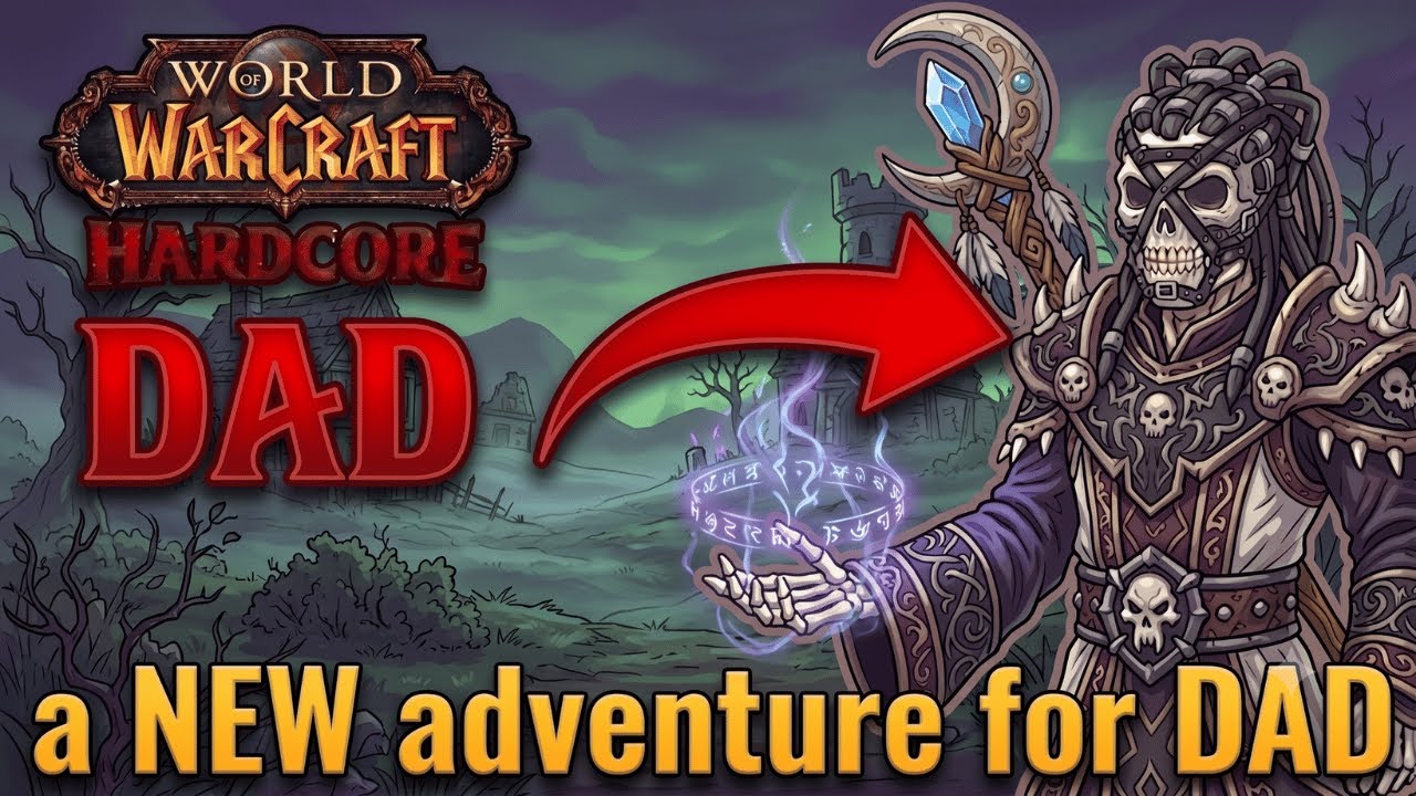 НЕПРИНУЖДЕННОЕ прохождение | Classic WoW Hardcore | Батя играет за мага в первый раз #Новичок
