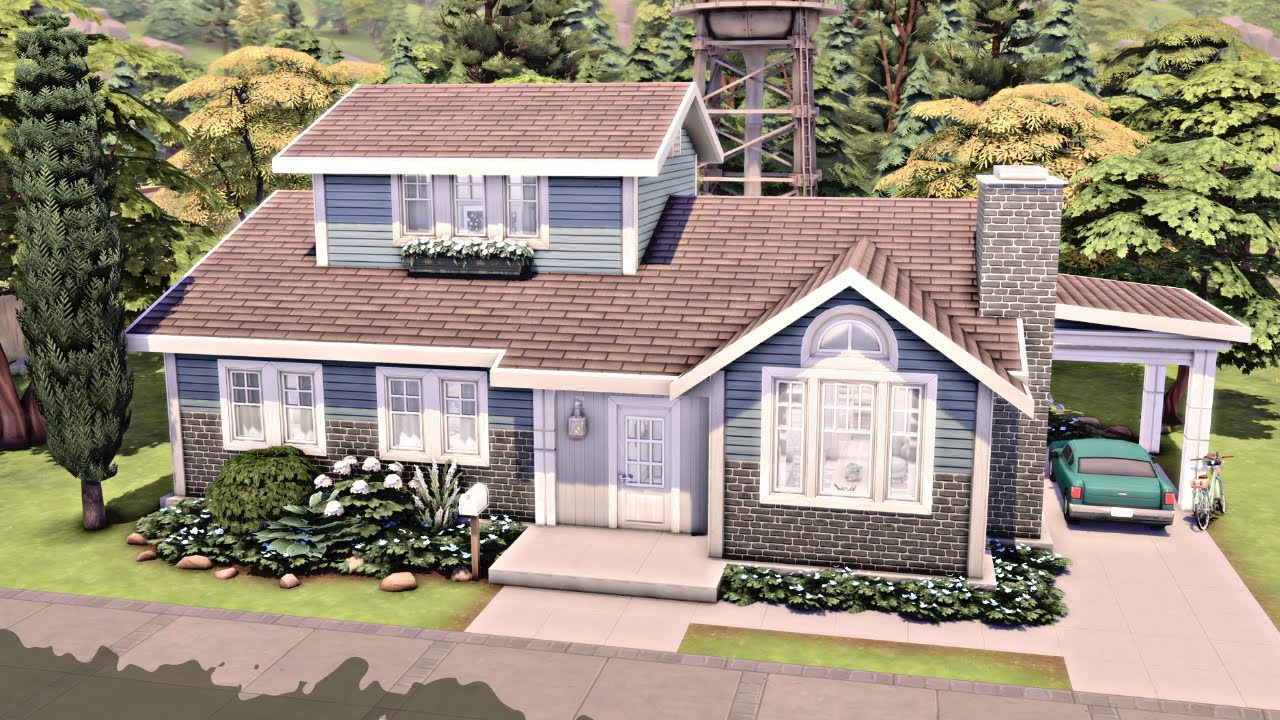 LIMITED PACK FAMILY HOME 🏡 The Sims 4 Speed Build | No CC