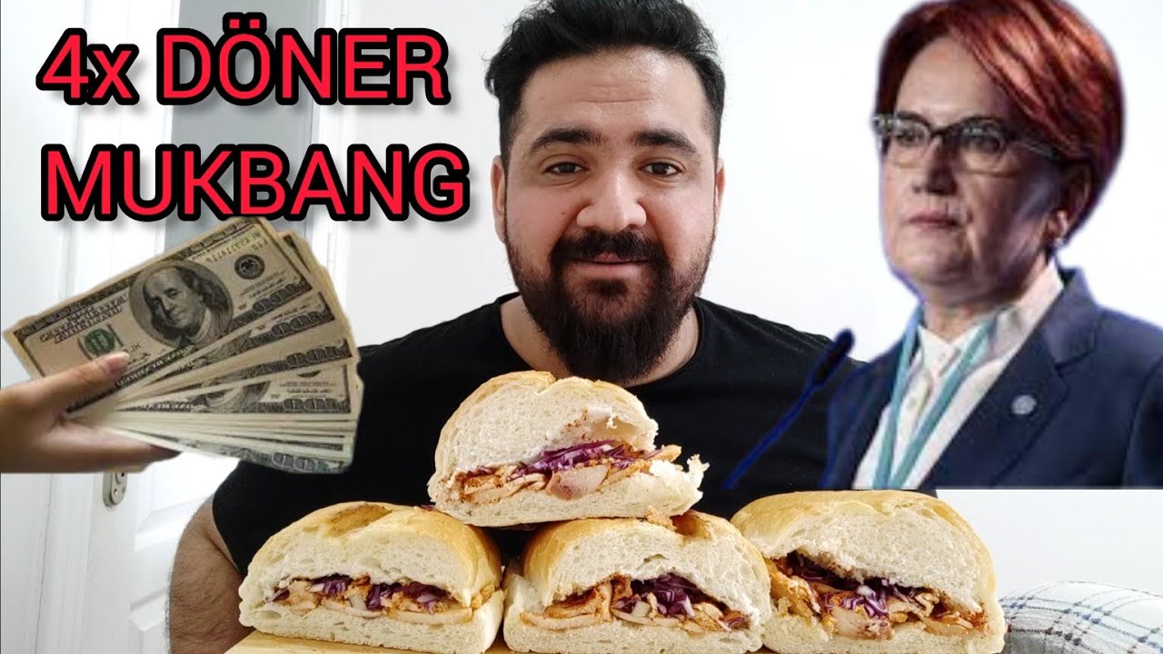 4x DÖNER MUKBANG TÜRKİYE GÜNDEMİ/ 6 lı MASA / GÜNDEM MUKBANG / TÜRKÇE MUKBANG DÖNER/ TÜRKÇE ASMR