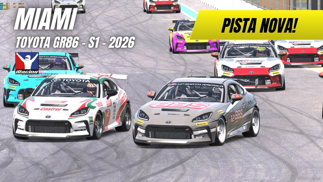Season 1 - 2026 - Miami - Toyota GR86 - iRacing