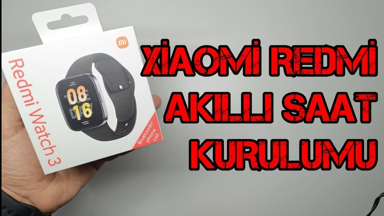 Xiaomi Redmi Watch 3 - Sesli Görüşme Yapılabilen 5 Nokta Gps'li Akıllı Saat ! Kurulum ve Ayarları