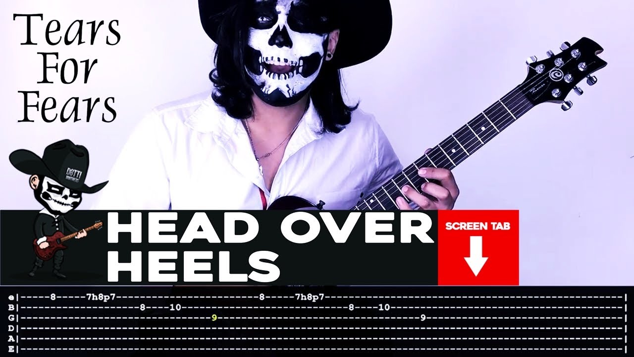 【TEARS FOR FEARS】[ Head Over Heels ] cover by Masuka | LESSON | GUITAR TAB